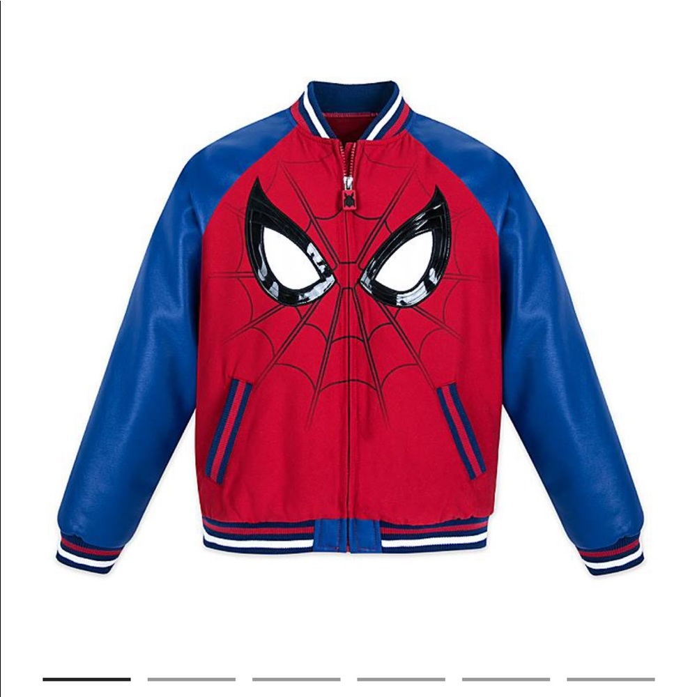 Boys 4T Disney Spider Man Jacket NWT